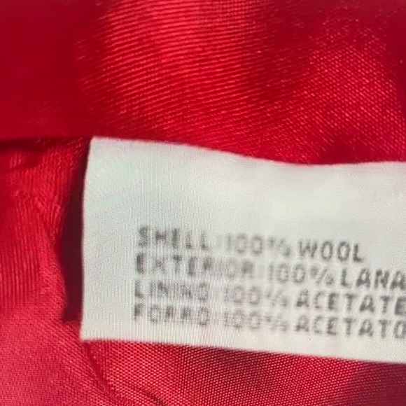 Liz Claiborne Vibrant Red Trench Coat - Picture 4 of 16